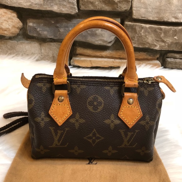 100 Authentic Mini Louis Vuitton Made In France Has No Date >> Louis Vuitton Monogram Speedy Mini 100 Authentic Mini Louis Vuitton Made In France Has No Date >> Louis Vuitton Monogram Speedy Mini